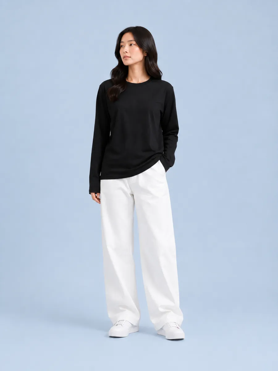 BASIC T SHIRT LONG SLEEVE