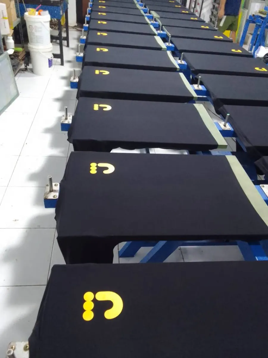 Bank Jago | Produksi Kaos Event dengan Sablon Plastisol - Tangsel Kaos